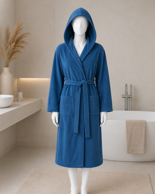 Navy CozyCharm Bathrobe