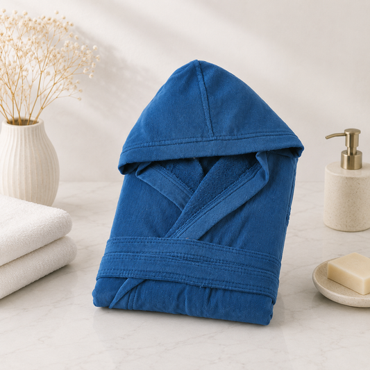 Navy CozyCharm Bathrobe