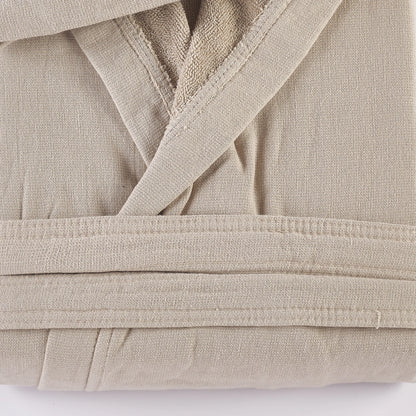 Beige CozyCharm Bathrobe